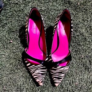 Nine West Zebra Print pump